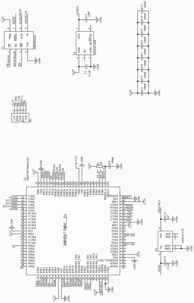 New energy automobile motor health detection control system