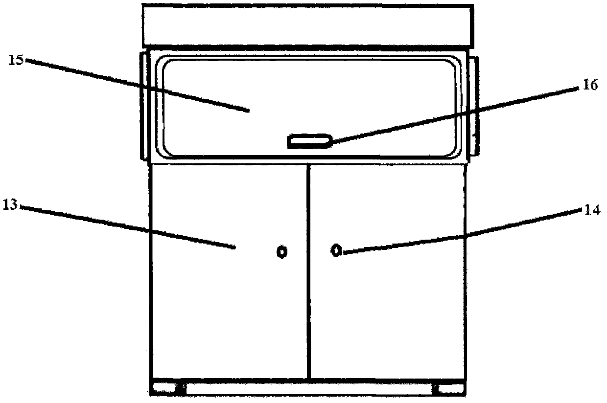 Self-help intelligent rubbish classification recycling bin