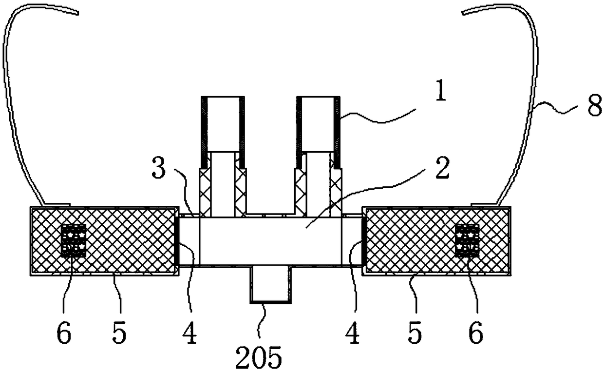 Respiratory health care medicine and matching device for use thereof