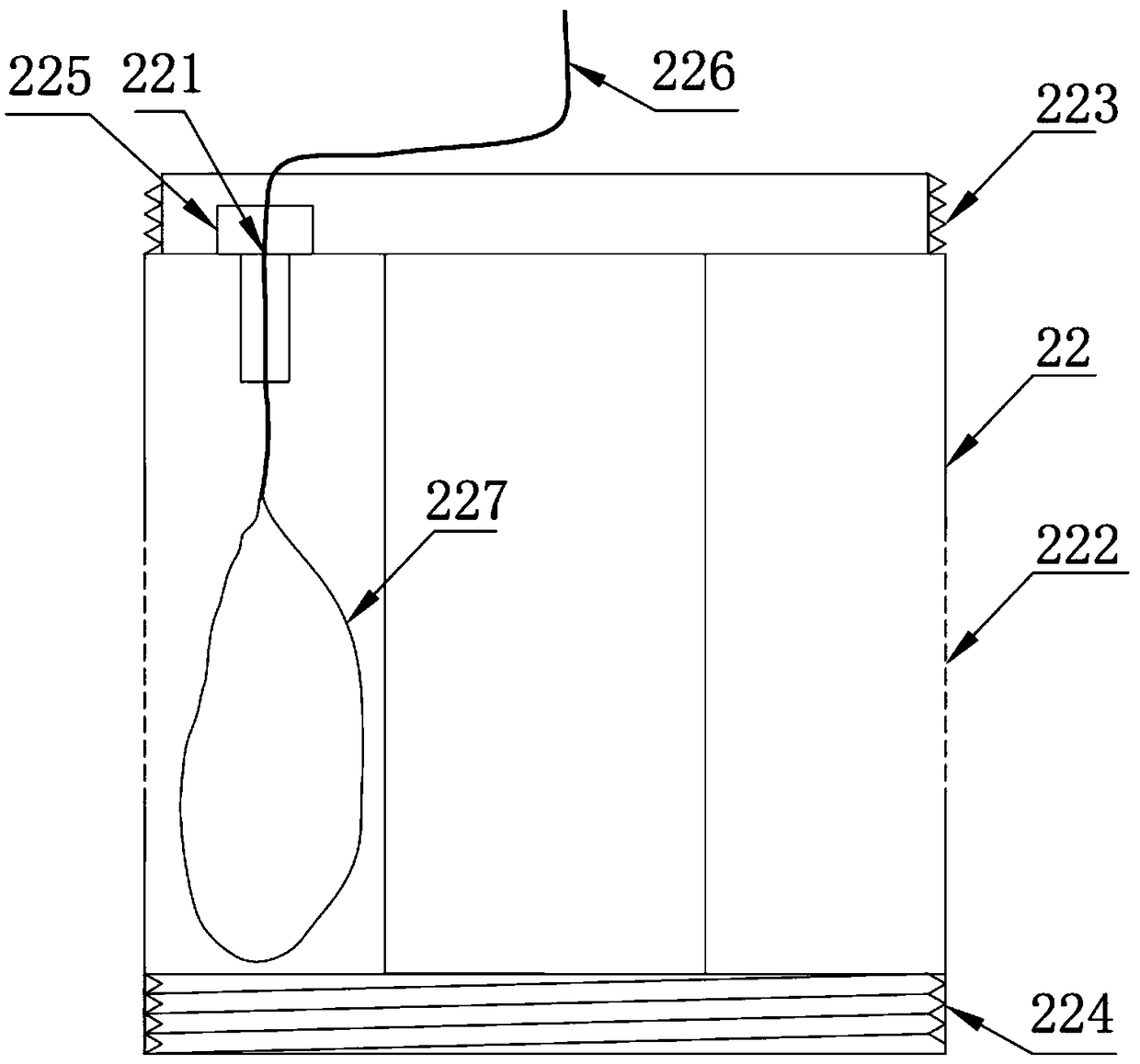 Combination type sampler for solutions of soil at different depths