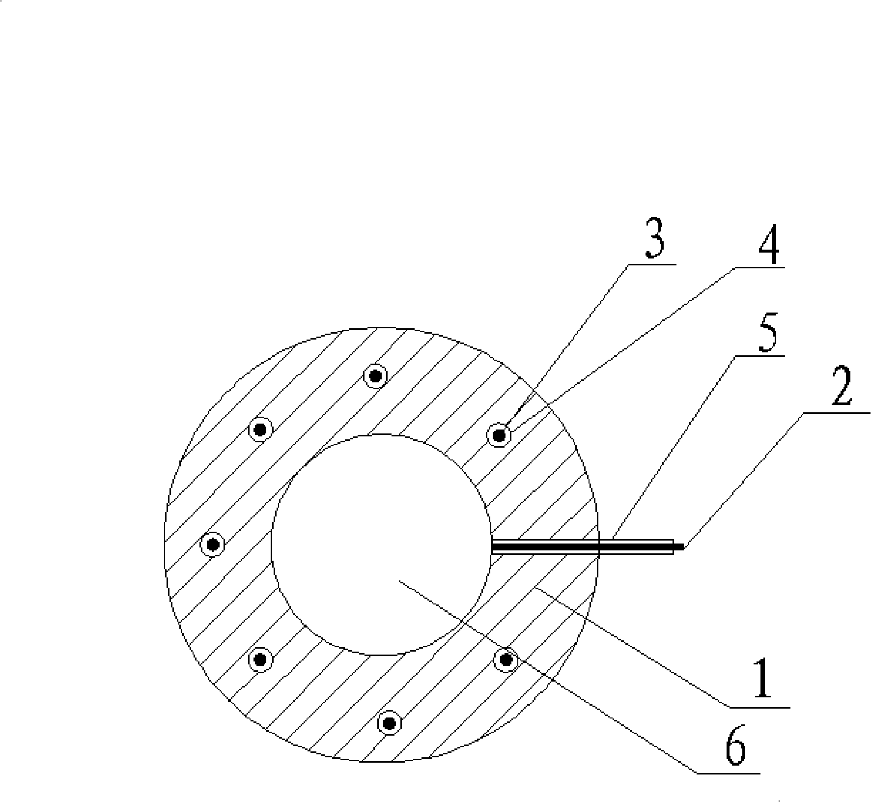 Boiling chlorination furnace with temperature-controlling device and temperature-controlling method thereof