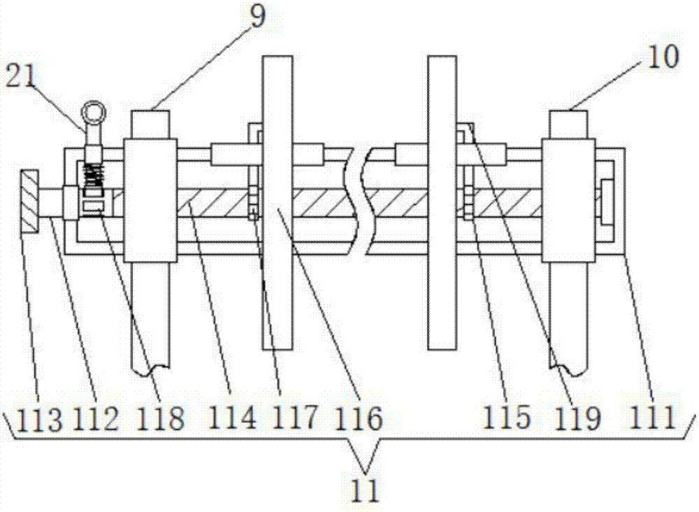 Cable twisting device