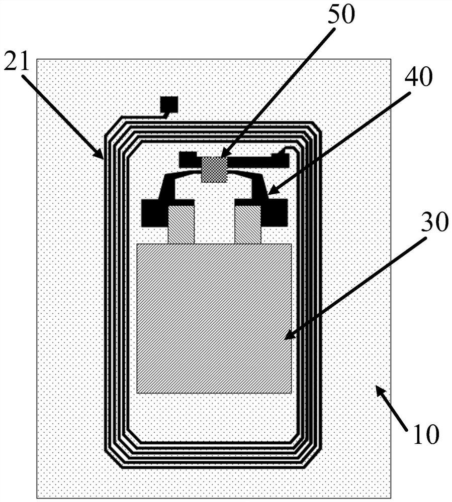 Integrated antenna, manufacturing method thereof and integrated electronic device