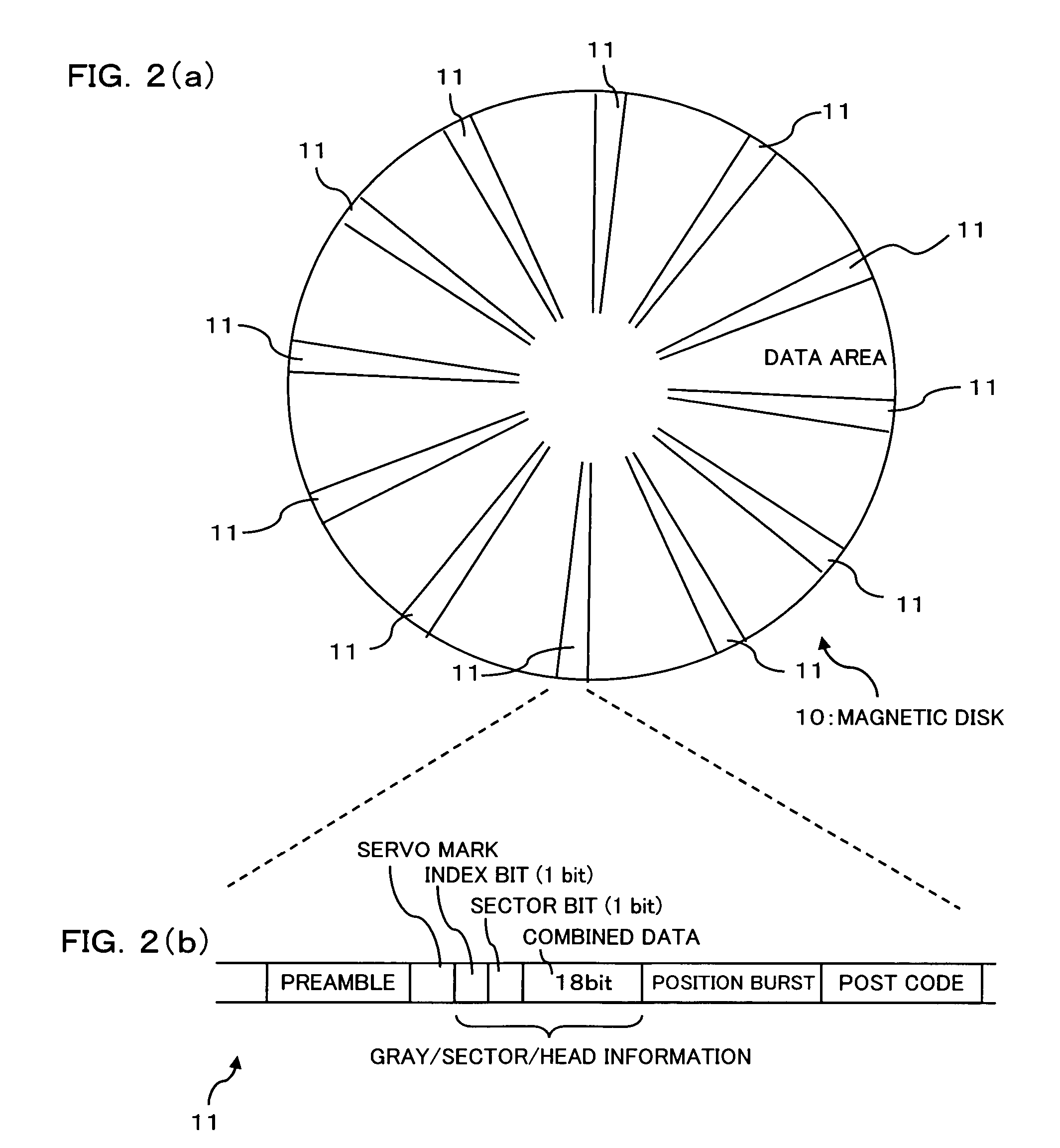 Method and apparatus for recording servo frame, storage disk, and method and apparatus for obtaining servo frame information