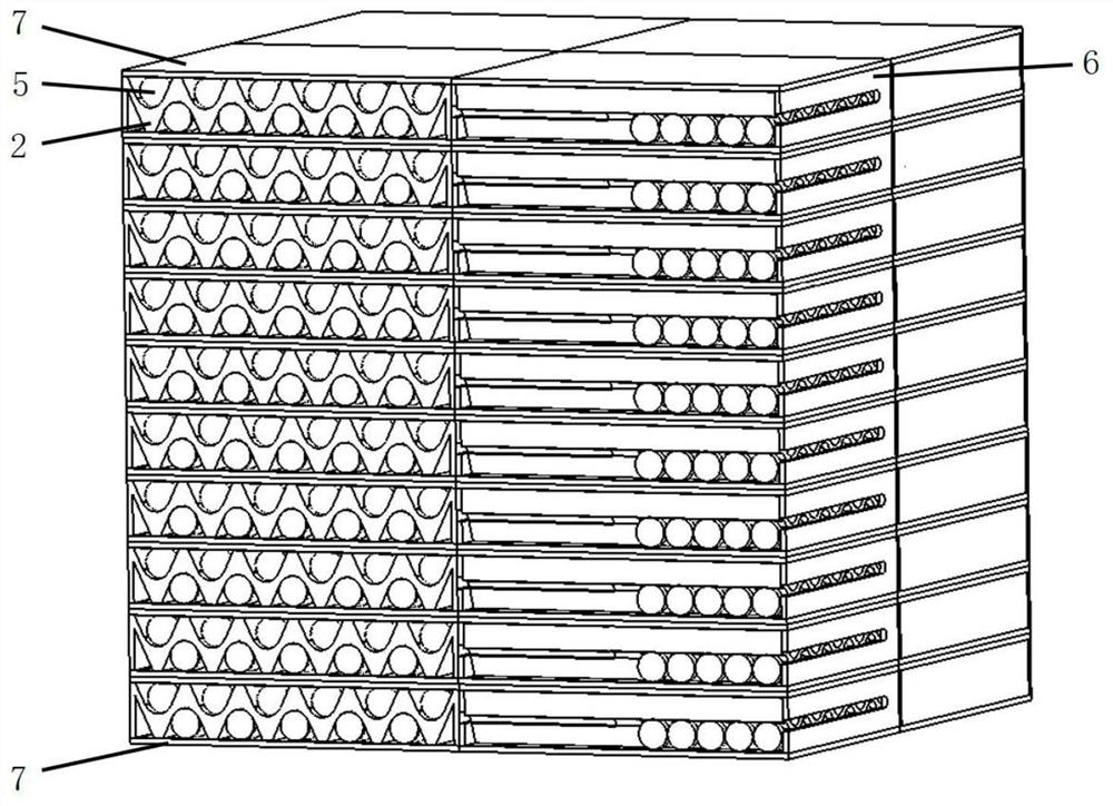 Wave-plate-shaped wave energy collecting device based on triboelectric nanogenerator