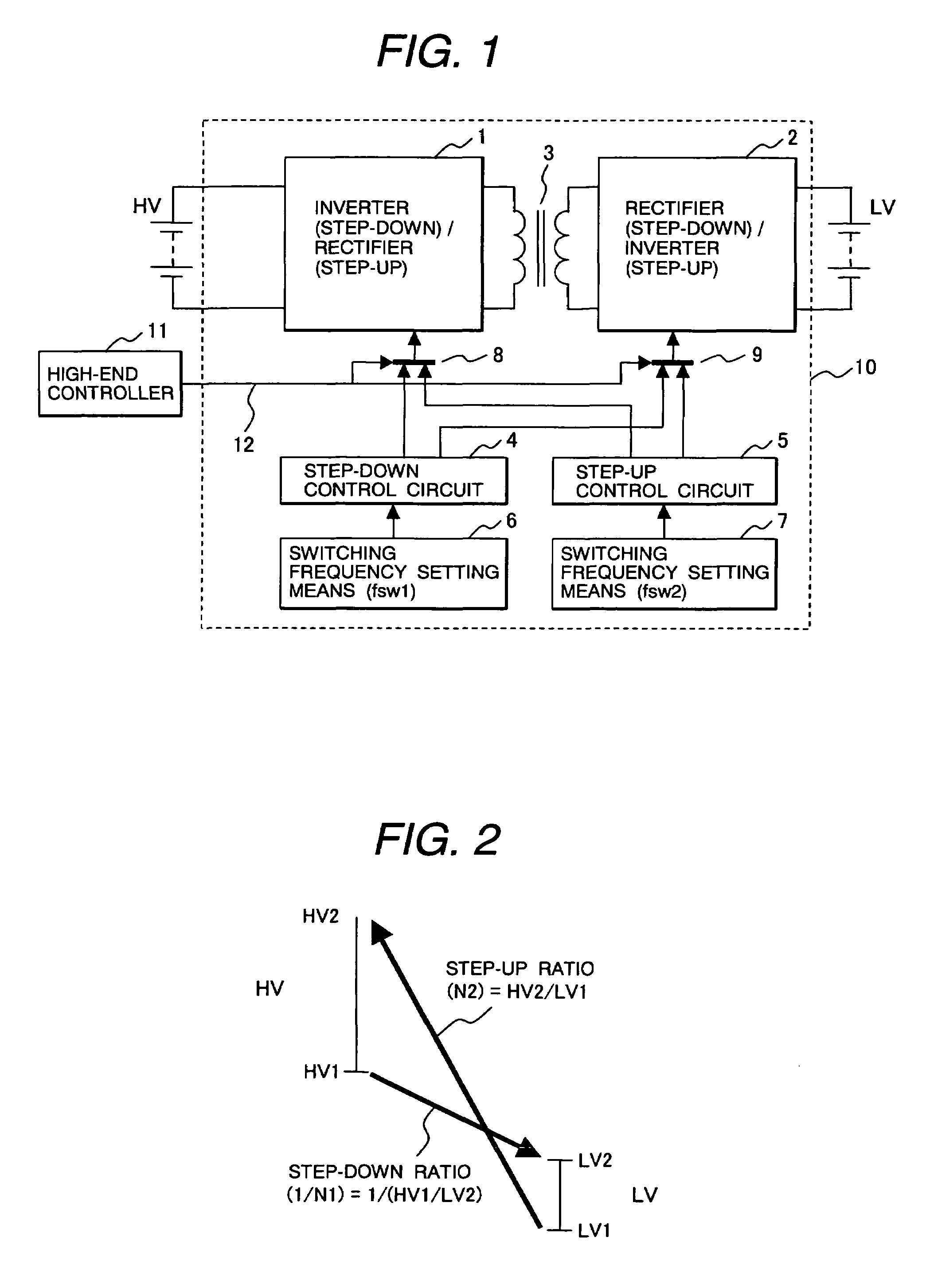 Bi-directional DC-DC converter and control method