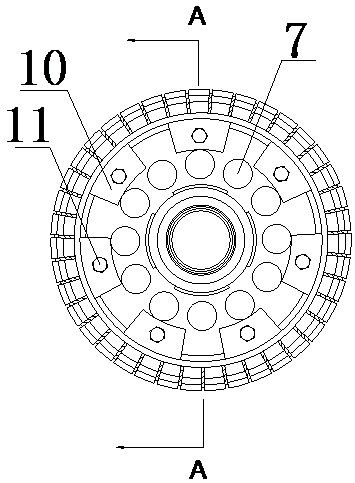 An anti-broken bar motor rotor