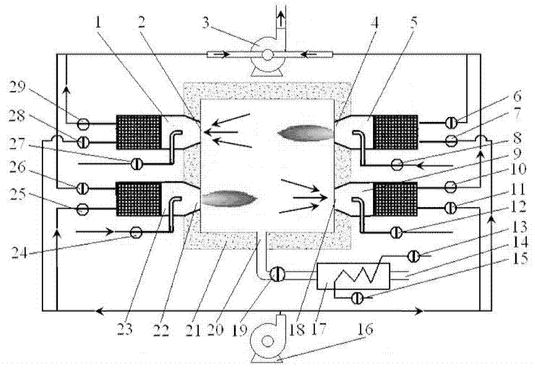 Energy-saving type shuttle type kiln