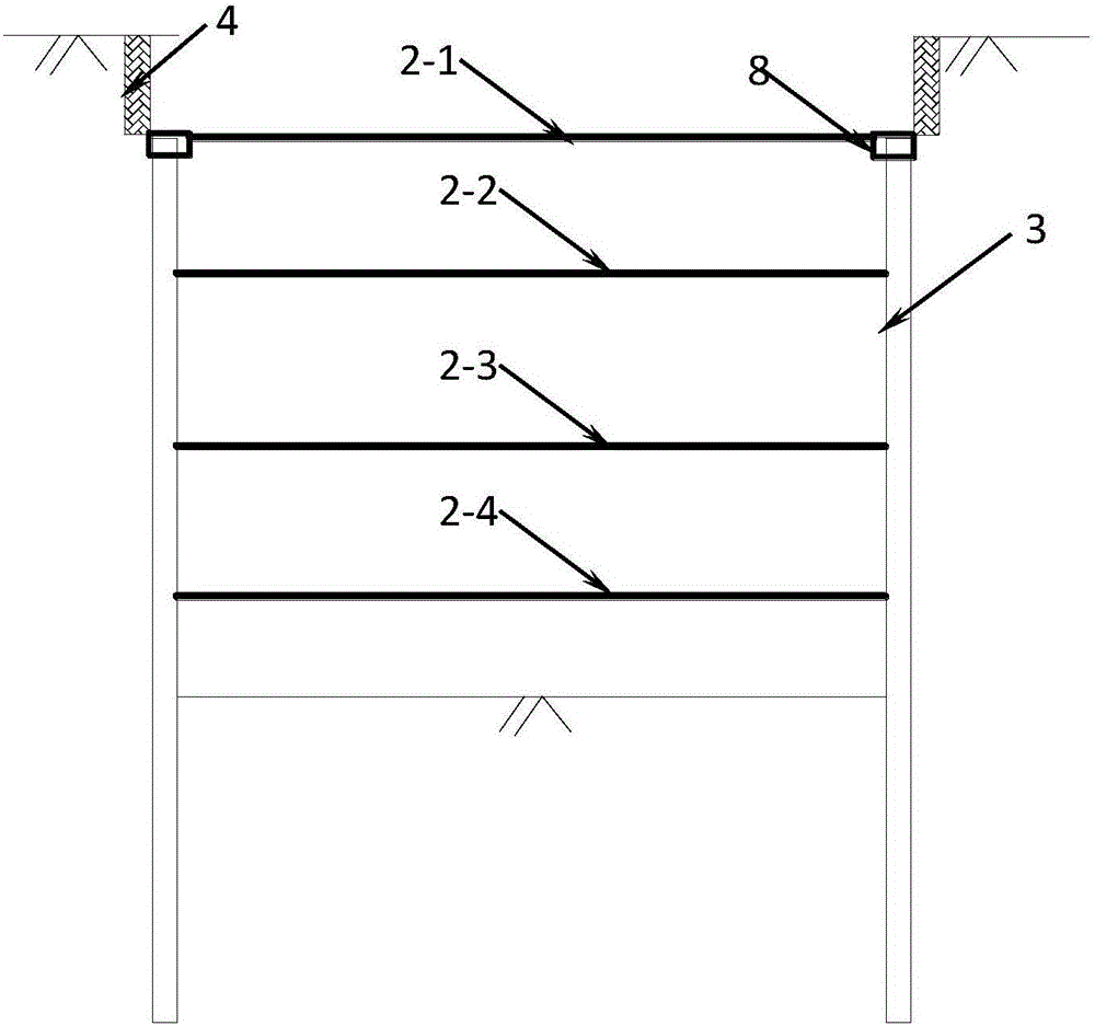 Metro station foundation pit construction method for controlling deformation of neighboring buildings