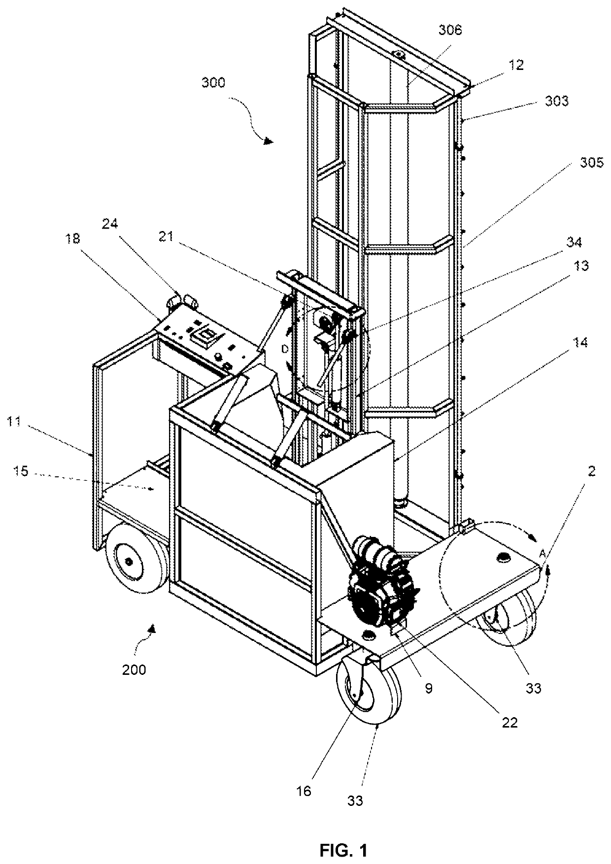 Semi-Automated, Self-Contained Mobile Wash System