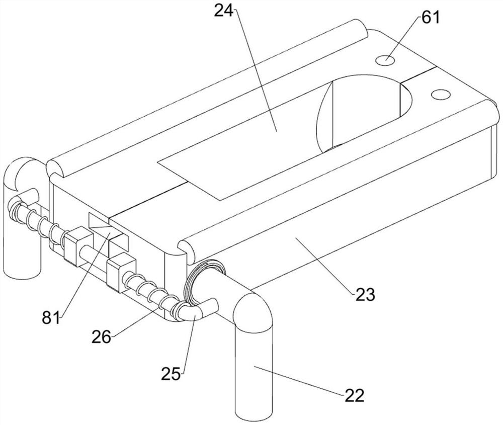 A plastic faucet spool assembly device