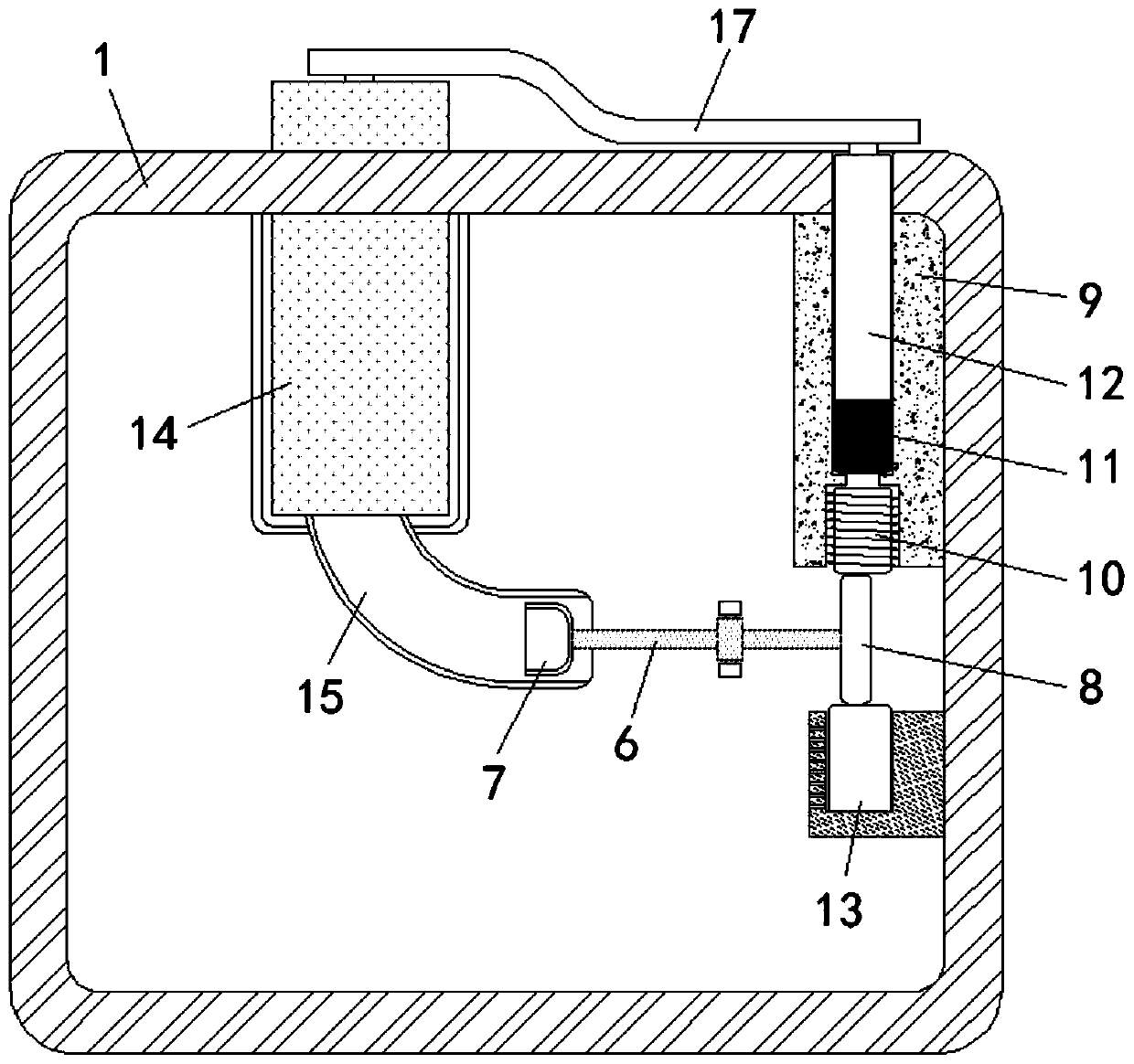 Intelligent electrical equipment for automatic protection in basin area in winter