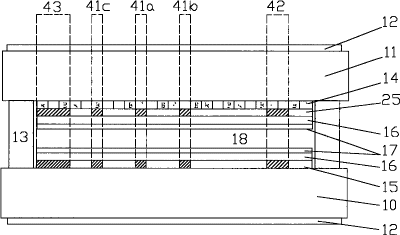 Passive drive liquid crystal display device