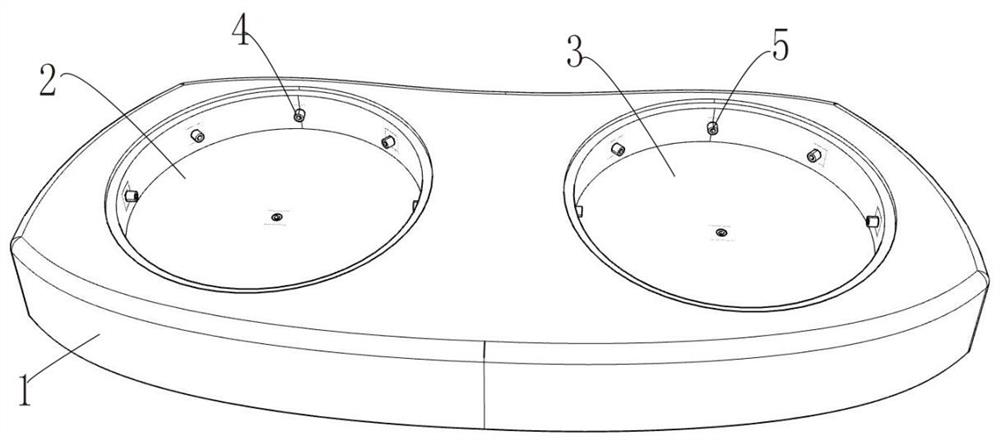 Double-foot control keyboard and input method thereof