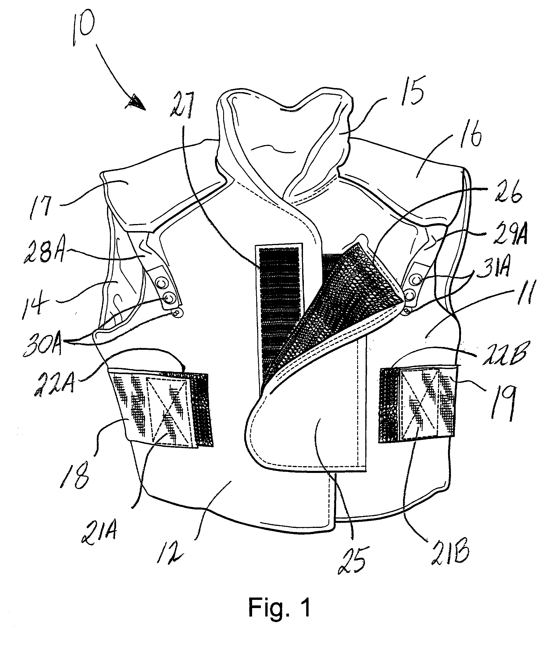 Lightweight soft body-armor product