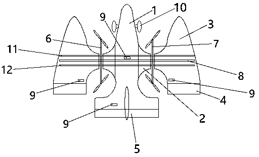 A special-shaped aircraft