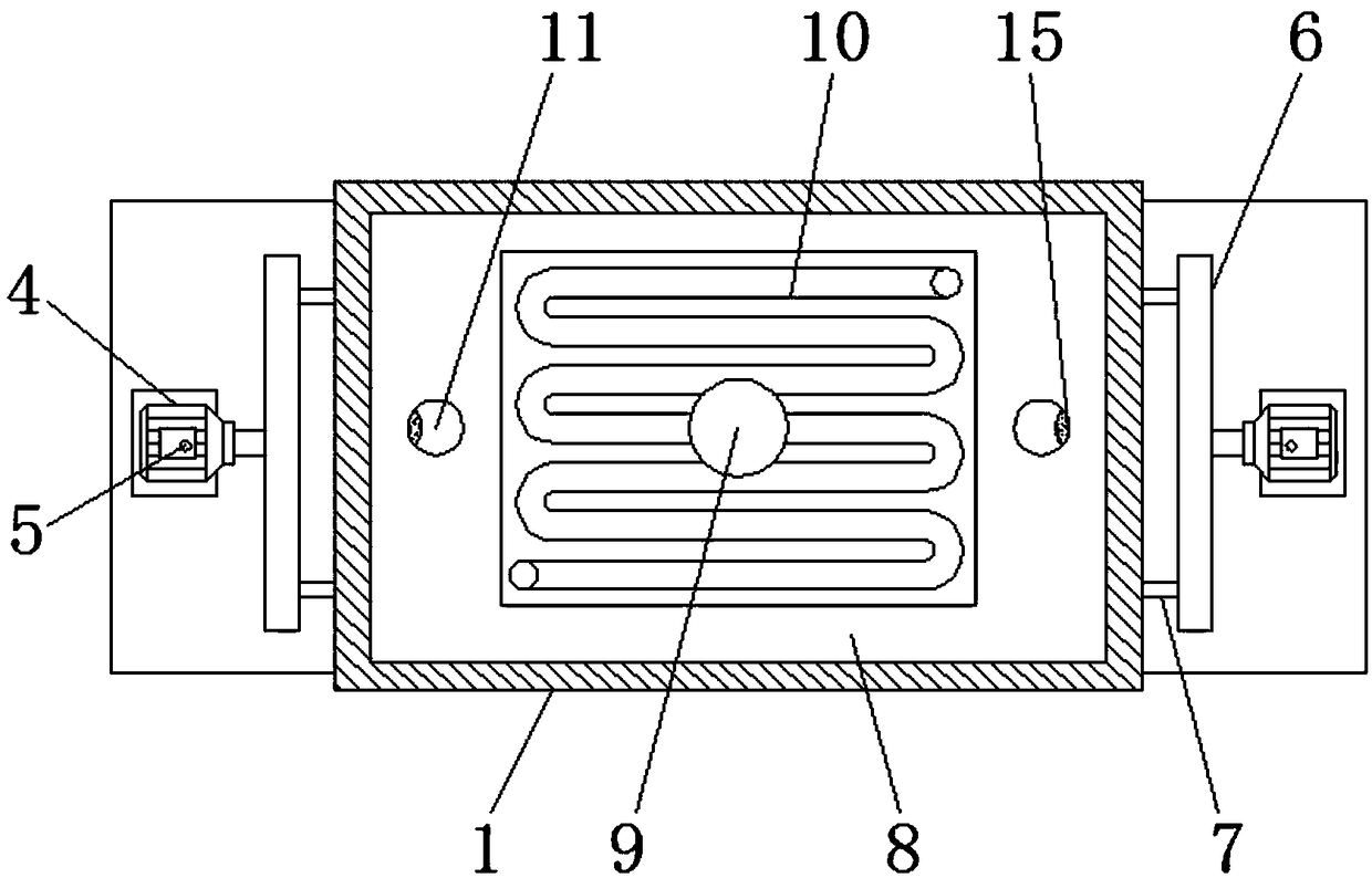 Injection mold for automobile bonnets