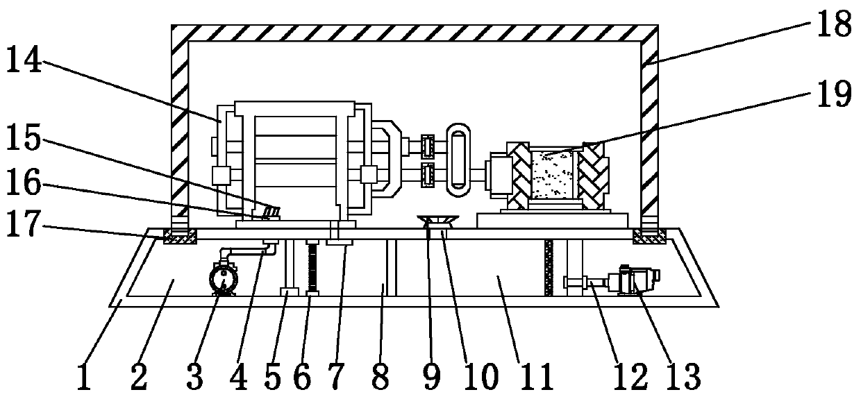 Rolling mill for processing box plate of TV transmitter