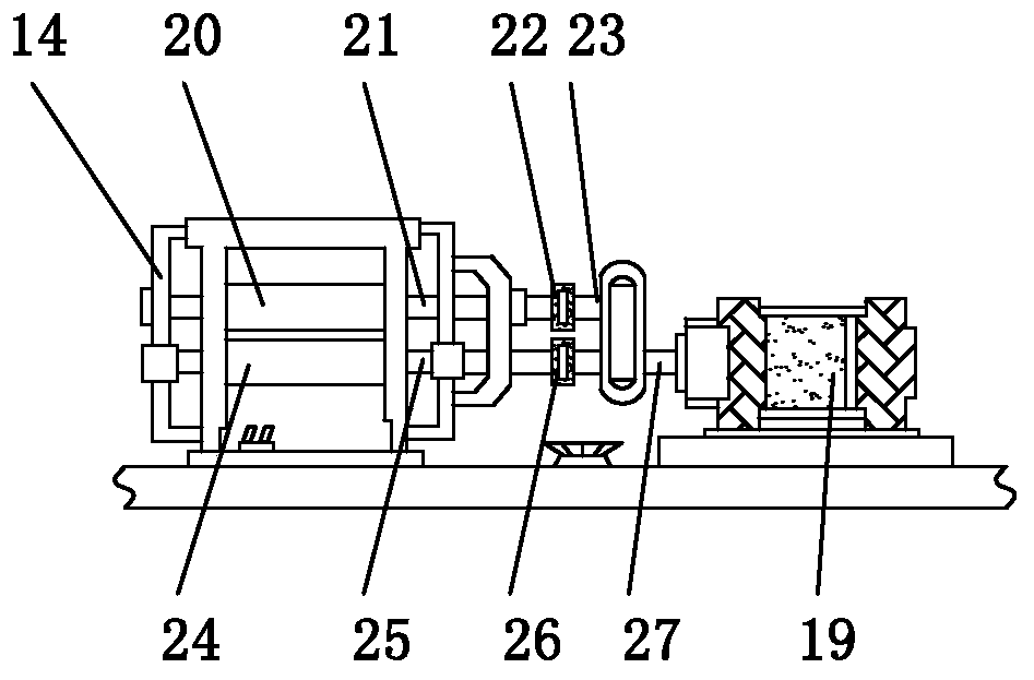 Rolling mill for processing box plate of TV transmitter