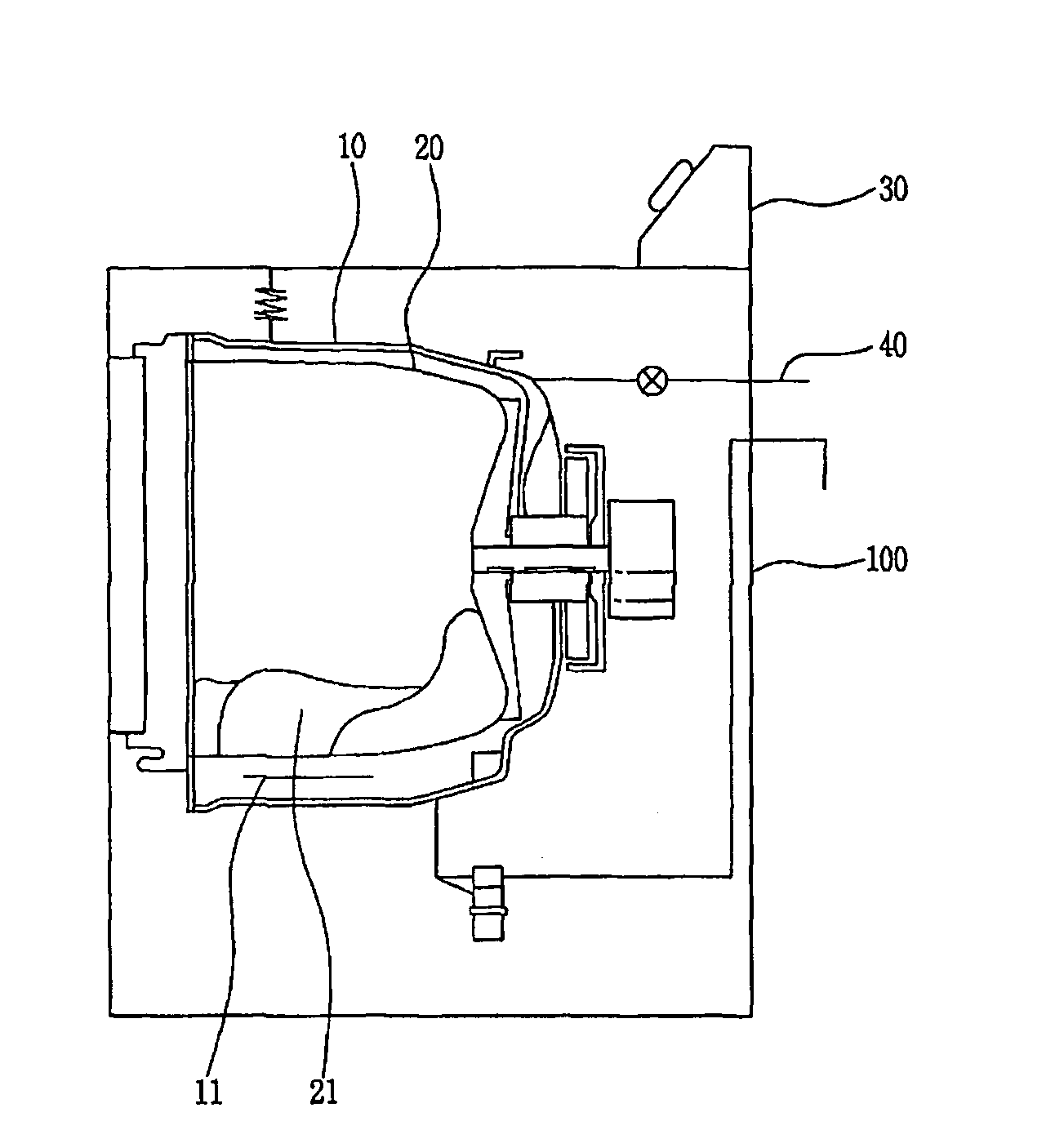 Method of releasing the roughened surface of washed cloth