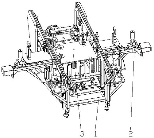 Universal three-edging mounting tool for front bumper