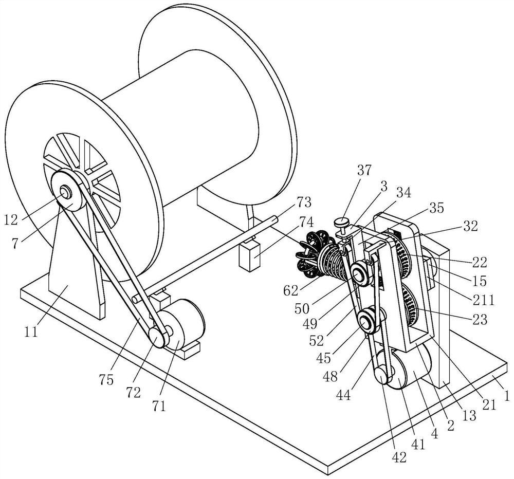 An Alternate Adsorption Type Cable Conveying Equipment