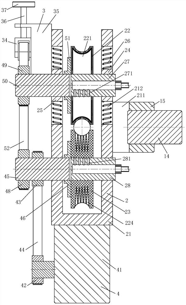 An Alternate Adsorption Type Cable Conveying Equipment