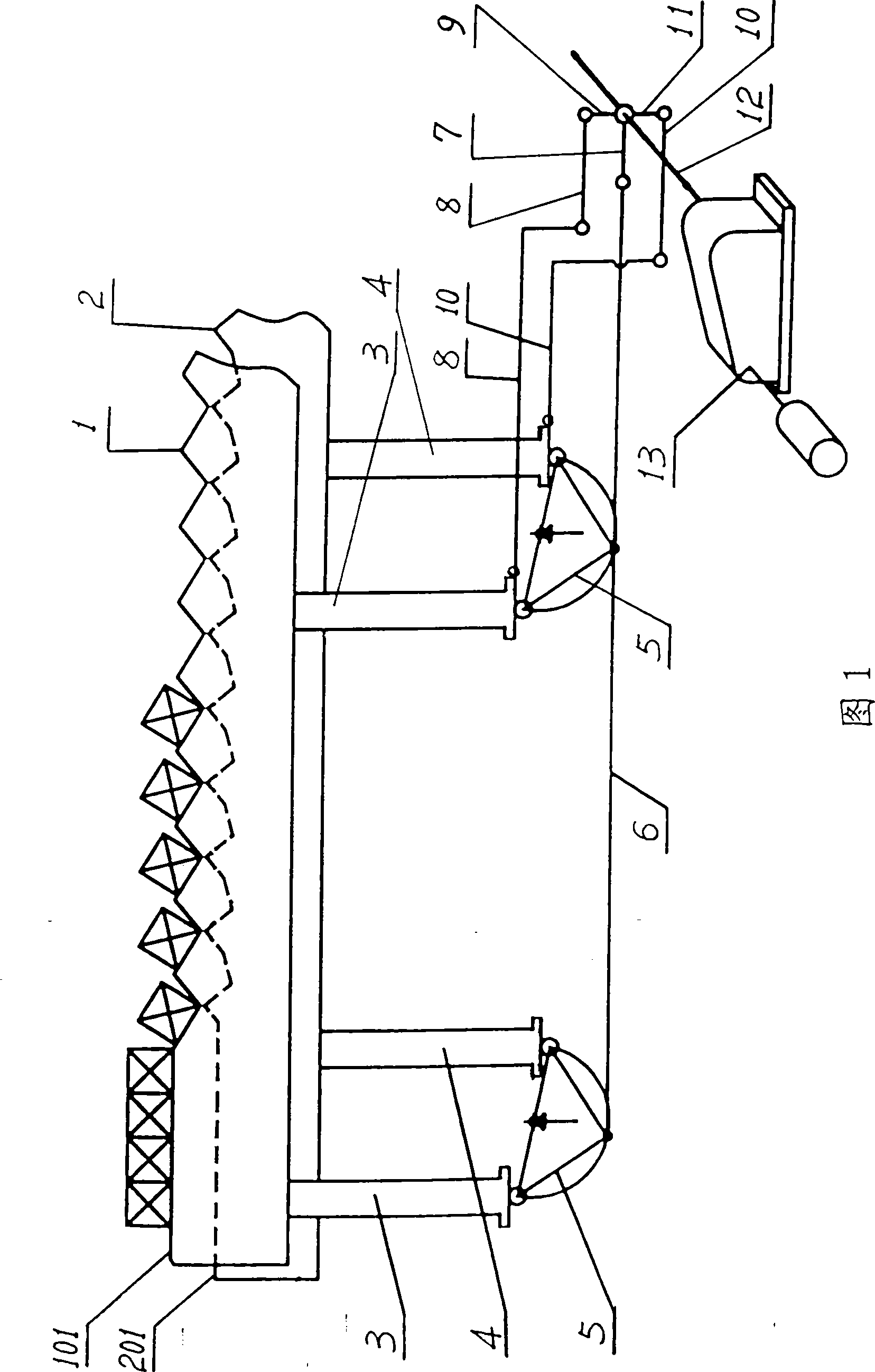 Straight tooth blank-feeding mechanism for square blank overturn cooling bed