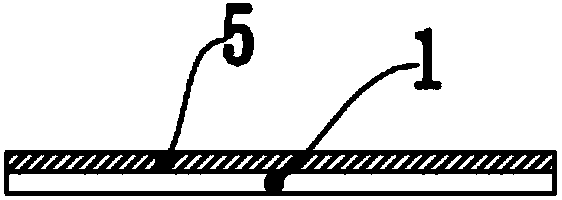 Preparation method of single fired glass ceramic composite board