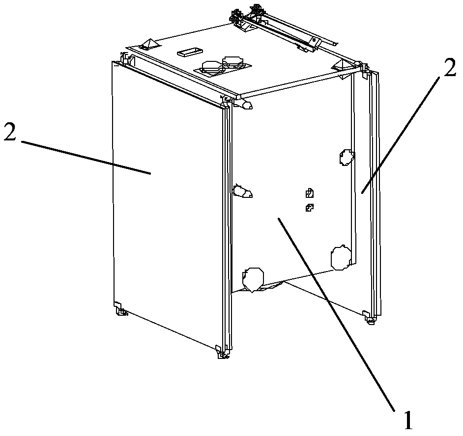 Satellite Constellation System for Solar Outburst-Near-Earth Space Environment Response Detection