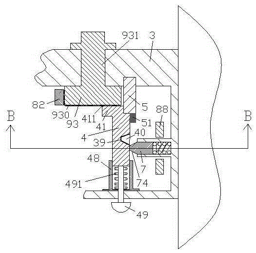 Abrasion-proof water outlet nozzle assembly provided with storage battery and used for water heater