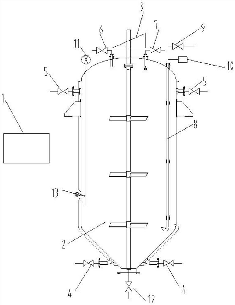 Alcohol precipitation control method