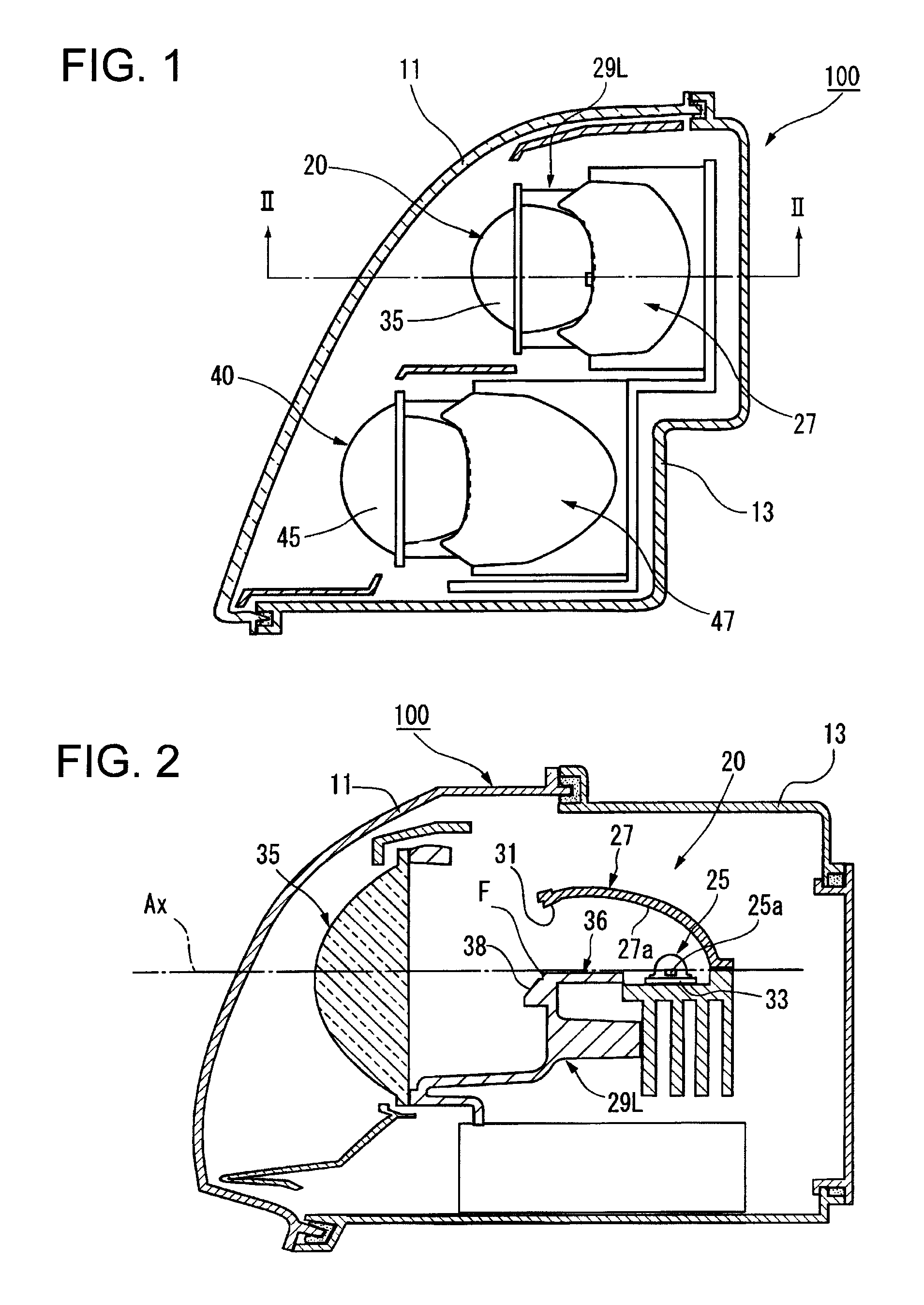 Vehicular lamp unit and vehicular lamp