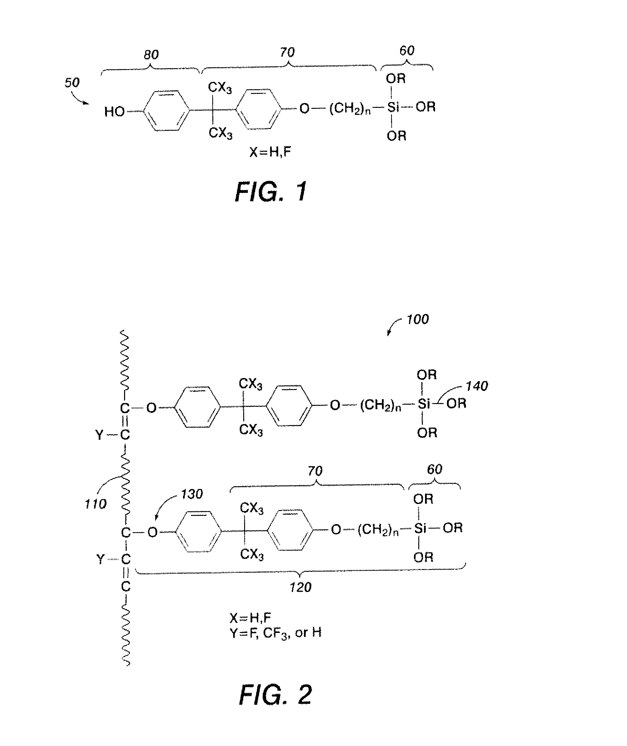 Silane Functionalized Fluoropolymers