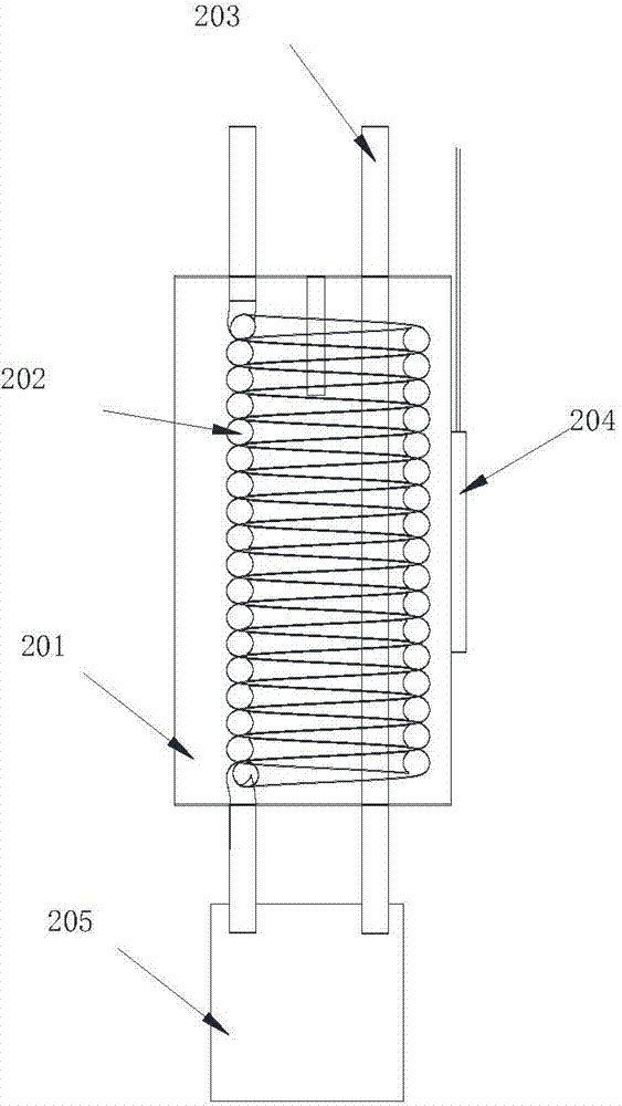 Gaseous mercury sampling device for stationary pollution source