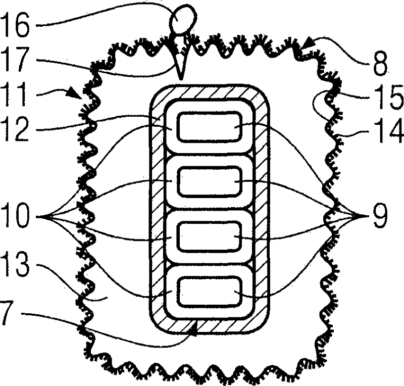 Moisture-proof protective layer for motor end windings