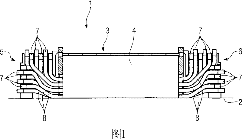 Moisture-proof protective layer for motor end windings