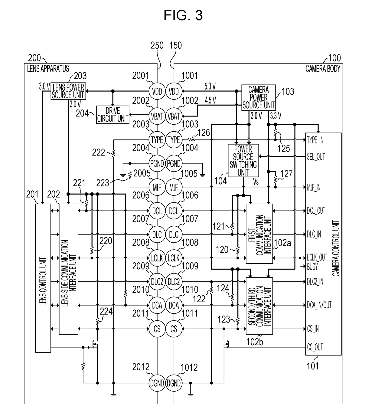 Lens apparatus, imaging apparatus, and intermediate accessory