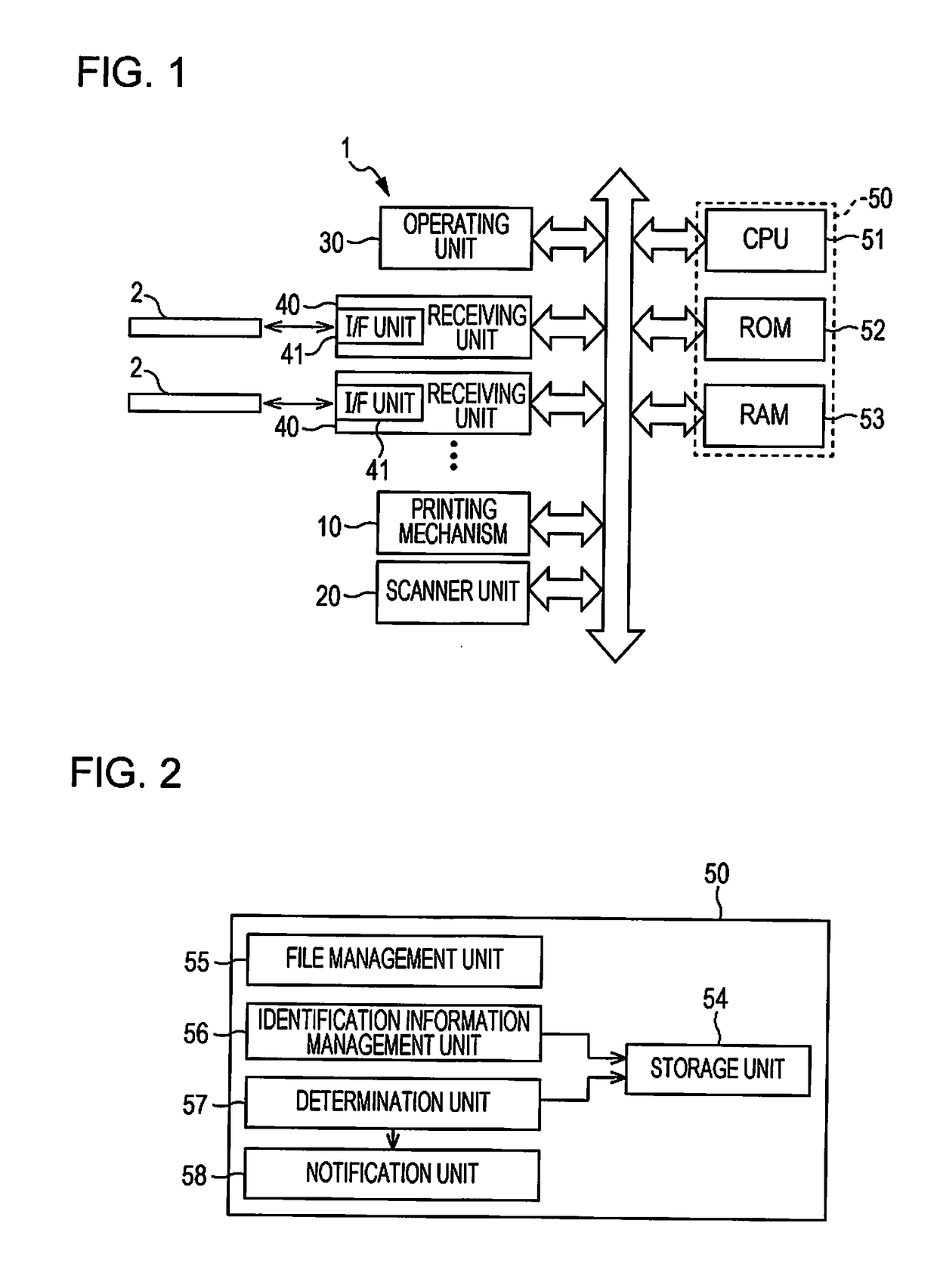 External storage medium processing device and program