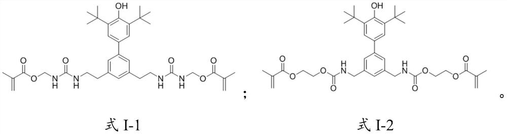 Antioxidant for thin film encapsulation, composition and application of composition