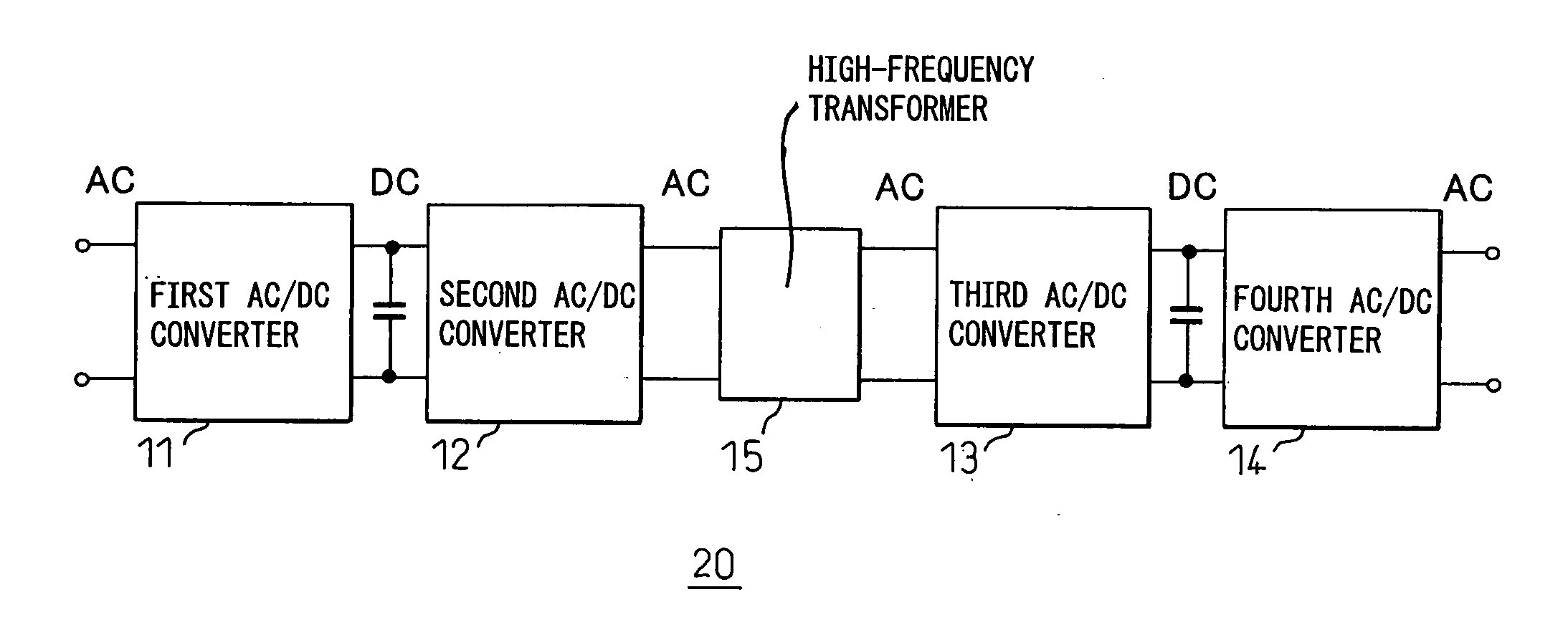 Power converter motor drive btb system and system linking inverter system