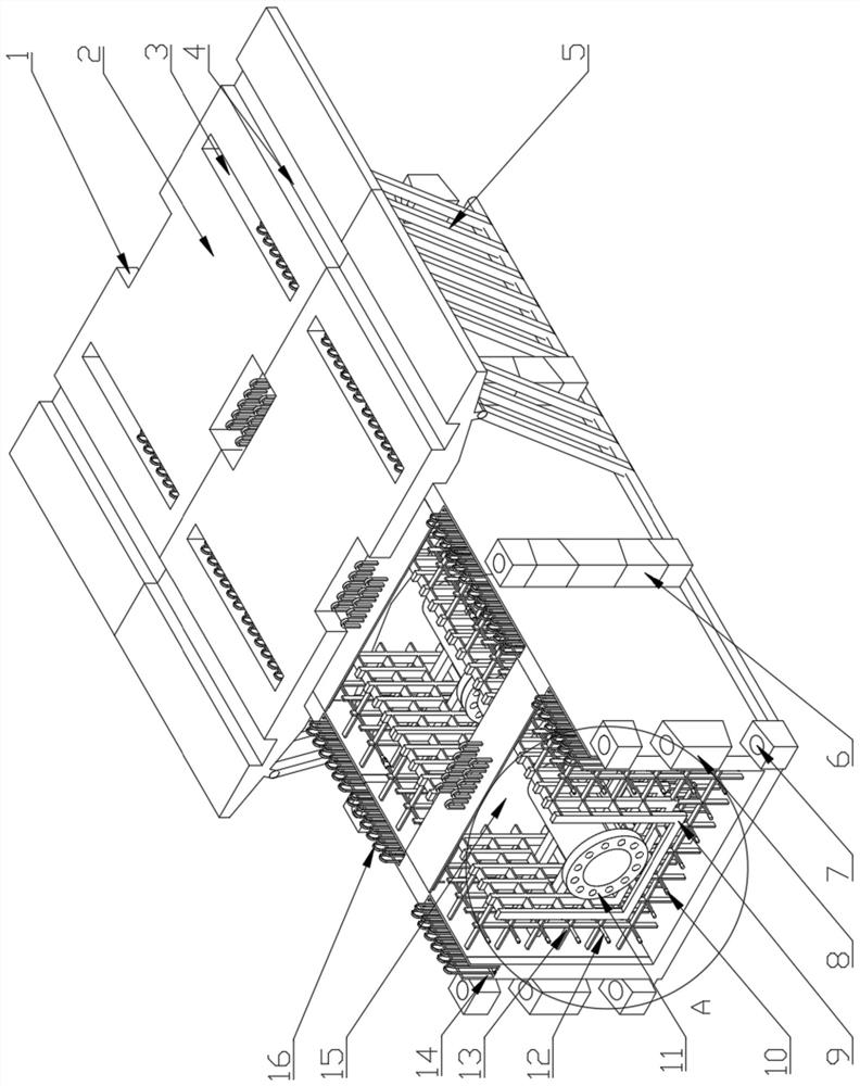 Large-span quick-connection fabricated prefabricated part and construction method thereof