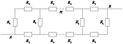 Method for calculating crimping resistance at joint of middle connector of high-voltage single-core cable