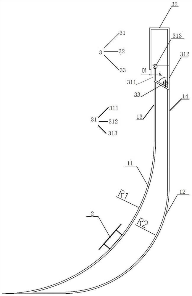 Liquid-collecting flow-guiding assembly and device