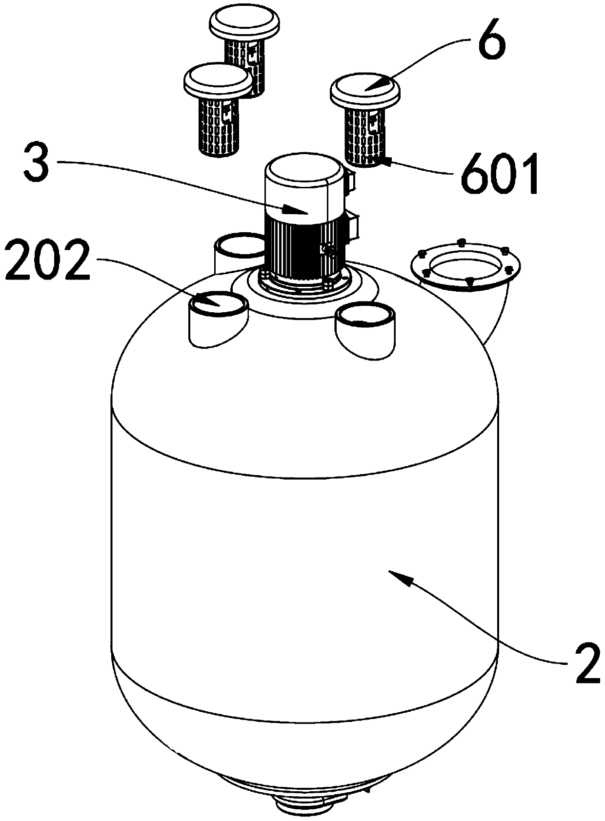 Equipment based on waterproof type premixed mortar