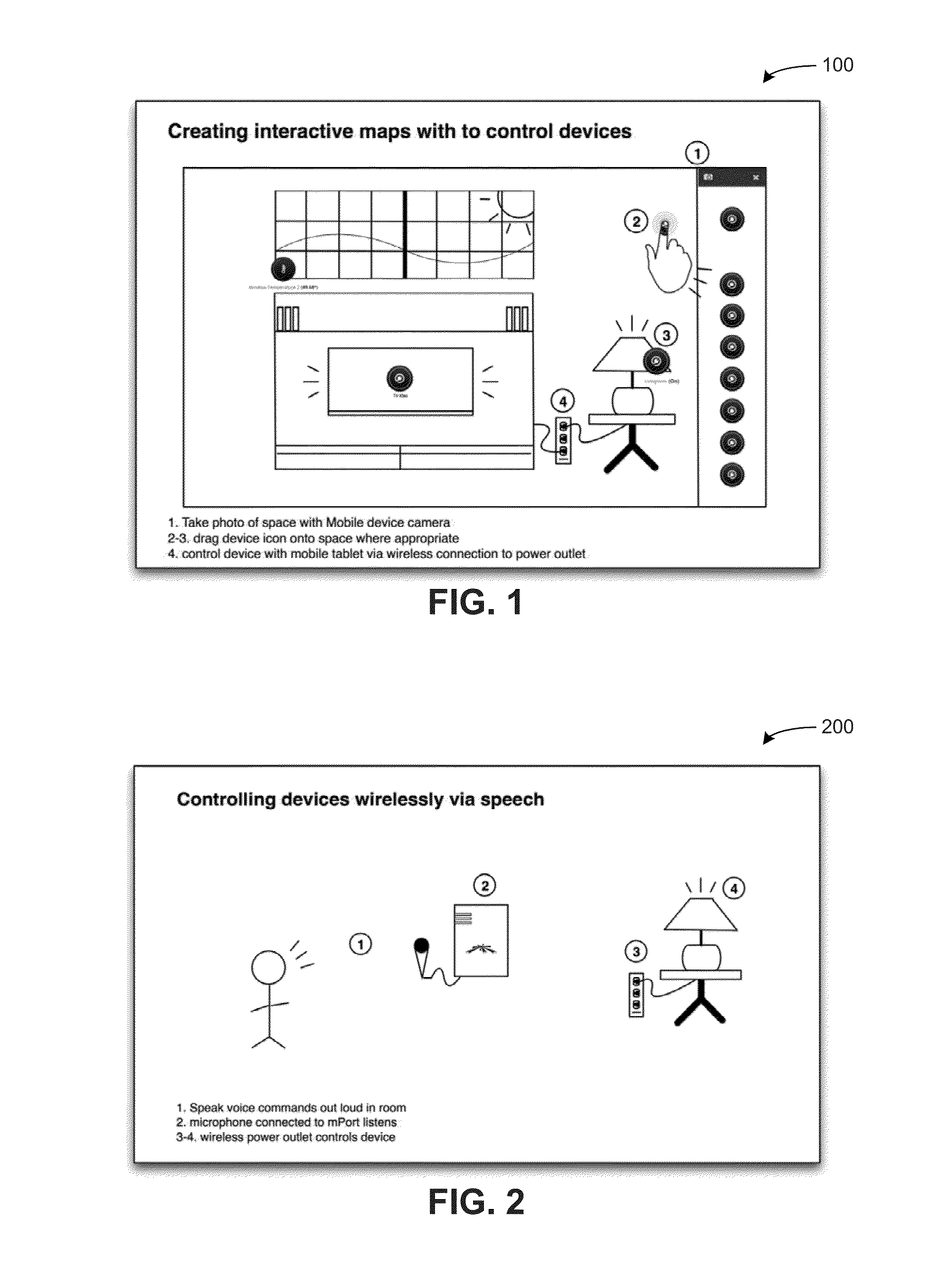 Mobile application for monitoring and controlling devices