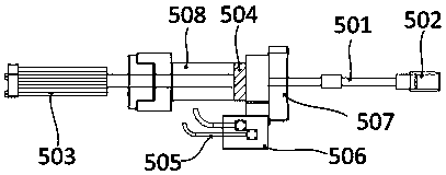 Vertical compression type horizontal die-casting machine and die-casting method thereof