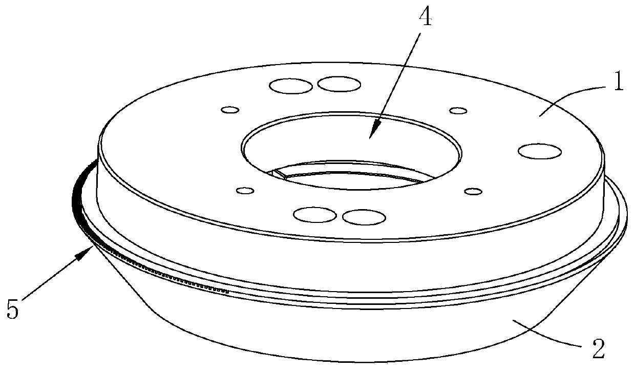 Spot plating electrode module and spot plating device