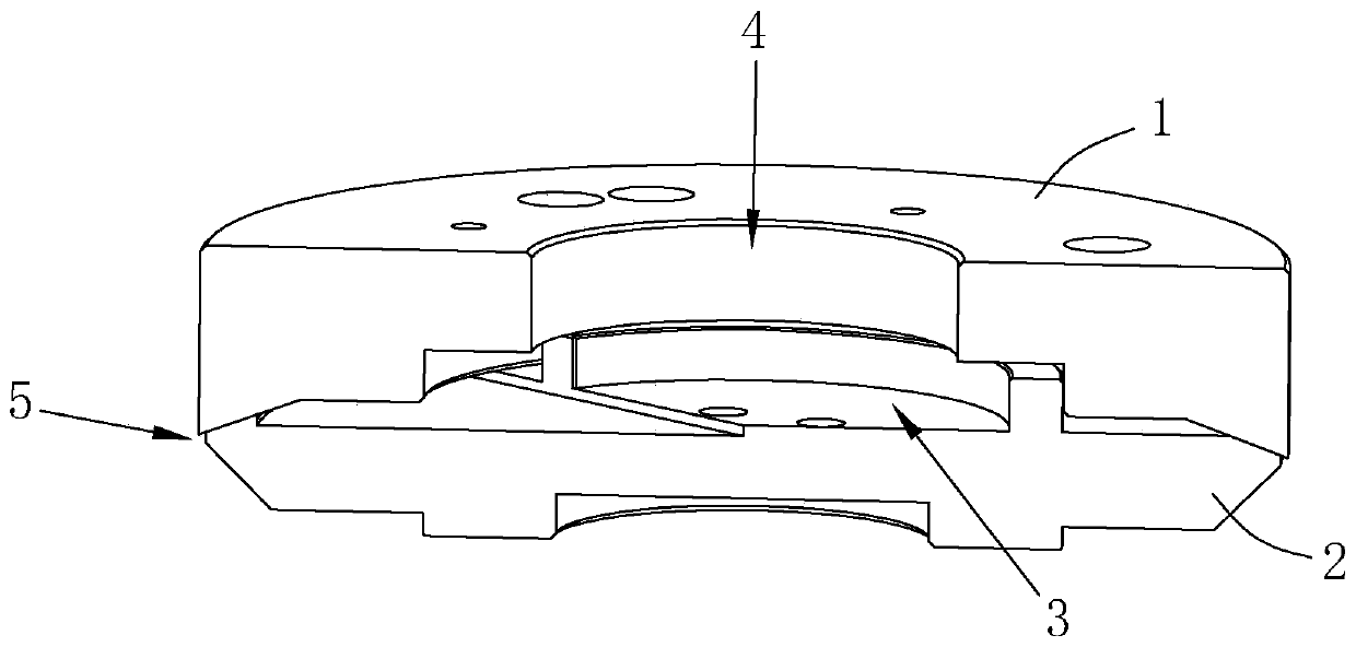 Spot plating electrode module and spot plating device