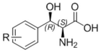 A method for preparing 3-phenyl-l-serine or derivatives thereof and ethyl ester thereof